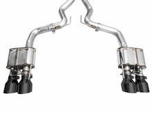 画像をギャラリービューアに読み込む, AWE 2024 Ford Mustang GT Fastback S650 RWD SwitchPath Cat-Back Exhaust w/ Quad Diamond Black Tips