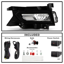 画像をギャラリービューアに読み込む, Spyder 20-22 Nissan Versa OEM Fog Lights w/ Switch - Clear (FL-NV20-C)