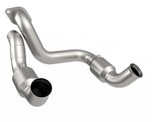 画像をギャラリービューアに読み込む, Kooks 20-22 Ford F250 7.3L V8 / Ford F350 7.3L V8 3in SS High Output Green Catted Connecting Pipes