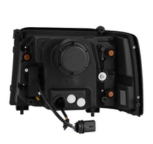 画像をギャラリービューアに読み込む, AlphaRex 92-96 Ford F-Series/Bronco LUXX-Series Proj Headlights Blk w/Actv Light SeqSig &amp; SBDRL