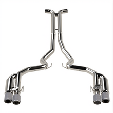 画像をギャラリービューアに読み込む, Kooks 18-24 Ford Mustang GT 5.0 3in. Valved Shotgun Cat-Back Exhaust - Carbon Tips