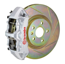 画像をギャラリービューアに読み込む, Brembo 10-15 Camaro V6 Front GT BBK 6 Piston Cast 355x32 1pc Rotor Slotted Type-1-Silver