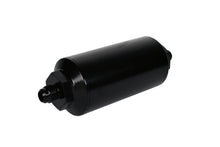 画像をギャラリービューアに読み込む, Aeromotive In-Line Filter - (AN-6 Male) 10 Micron Fabric Element Bright Dip Black Finish