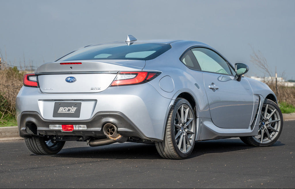 Borla 2022+ Subaru BRZ / 2022+ Toyota GR86 ATAK Cat Back Exhaust - 4.5in Stainless Tips