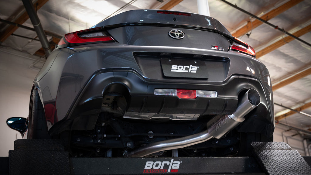 Borla 2022+ Subaru BRZ / 2022+ Toyota GR86 ATAK Cat Back Exhaust - 4.5in Stainless Tips