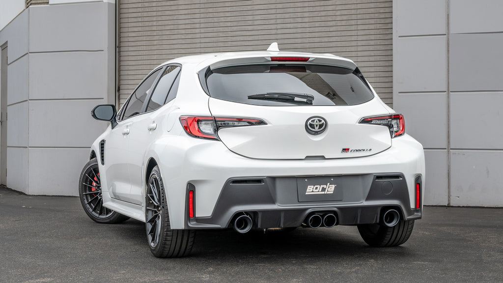Borla 23-24 Toyota GR Corolla ATAK Cat Back System w/ Black Tips