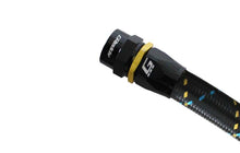 画像をギャラリービューアに読み込む, GReddy AN10 Straight Swivel Hose End - Black/Gold Anodized