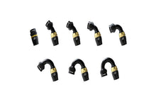 画像をギャラリービューアに読み込む, GReddy AN04 150 DEGREE HOSE END SWIVEL BLACK/GOLD ANODIZED