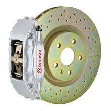 画像をギャラリービューアに読み込む, Brembo 12-16 FR-S Front GT BBK 4 Piston Cast 2pc 326 x30 1pc Rotor Drilled-Silver