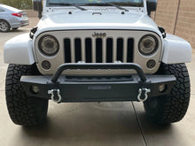 画像をギャラリービューアに読み込む, Officially Licensed Jeep 07-18 Jeep Wrangler JK Trekker Front Bumper w/ Jeep Logo