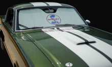 画像をギャラリービューアに読み込む, Covercraft 15-23 Ford Mustang Premier Series UVS100 Custom Sunscreen with Shelby Snake logo