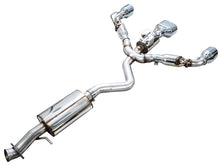 画像をギャラリービューアに読み込む, AWE Tuning 23-24 Toyota GR Corolla Touring Edition Cat-Back Exhaust - Chrome Silver Tips
