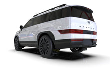 画像をギャラリービューアに読み込む, Rally Armor 24-26 Hyundai Santa Fe Black Mud Flap w/White Logo