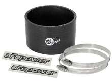 画像をギャラリービューアに読み込む, aFe Magnum FORCE Intake Coupling Kit (3-1/4 IN ID x 2 IN L) Straight Coupler - Black