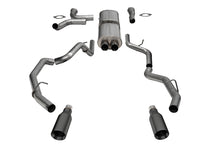 画像をギャラリービューアに読み込む, Corsa 25-26 RAM 1500 RHO Crew Cab 3.0L T Cat-Back Dual Rear Exit w/ 5in Single Gun Metal Pro Series
