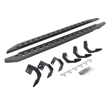 画像をギャラリービューアに読み込む, Go Rhino 15-22 Ram 1500 CC 4DR (Clssc Bdy) RB20 Slim Running Boards Kit (w/Brackets) - Bedliner Coat