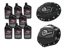 画像をギャラリービューアに読み込む, aFe Power Front/Rear Diff Cover Kit w/ Oil 03-13 Dodge L6 Trucks (AAM 9.25-14 &amp; AAM 11.5-14)