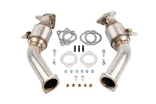 画像をギャラリービューアに読み込む, AMS Performance VR30DDTT Street Lower Downpipes w/GESI Catalytic Converter