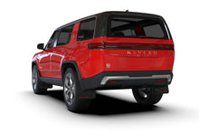画像をギャラリービューアに読み込む, Rally Armor 22-26 Rivian R1S Black UR Mud Flap w/Red Logo
