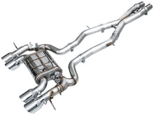 画像をギャラリービューアに読み込む, AWE Tuning 23-24 BMW G87 M2 SwitchPath Edition Exhaust - Chrome Silver Tips