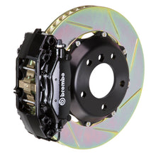 画像をギャラリービューアに読み込む, Brembo 01-07 C-Class Rear GT BBK 4 Piston Cast 2pc 328x28 2pc Rotor Slotted Type1-Black