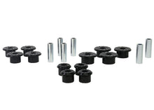 画像をギャラリービューアに読み込む, Whiteline 1999-2018 Chevrolet Silverado 1500 Spring - Eye Front/Rear And Shackle Bushing