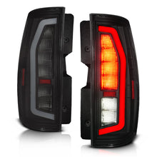 画像をギャラリービューアに読み込む, Anzo 07-14 Chevrolet Suburban / 07-14 GMC Yukon Black Full LED Tail Light Plank Style w/ Smoke Lens