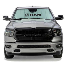 画像をギャラリービューアに読み込む, Covercraft 19-24 Pickup Ram 1500 Classic UVS100 Custom Sunscreen with Ram Horizontal logo
