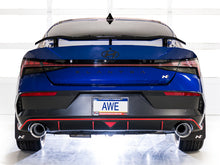 画像をギャラリービューアに読み込む, AWE Tuning 22-26 Hyundai Elantra N Track Edition Cat-Back Exhaust - Chrome Silver Tips