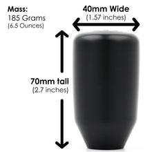 画像をギャラリービューアに読み込む, ESCO-Insulated Shift Knob in Black (M10X1.5)