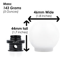 画像をギャラリービューアに読み込む, POCO Insulated Low-Profile Shift Knob in White (M10X1.5)