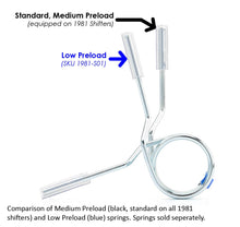 画像をギャラリービューアに読み込む, Low Preload Centering Spring for 1981-LHD and 1981-RHD Shifters