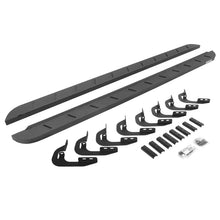 画像をギャラリービューアに読み込む, Go Rhino 15-19 GMC Sierra 2500/3500HD DC 4DR RB10 Slim Running Boards Kit (w/Brackets) - Bedliner Ct