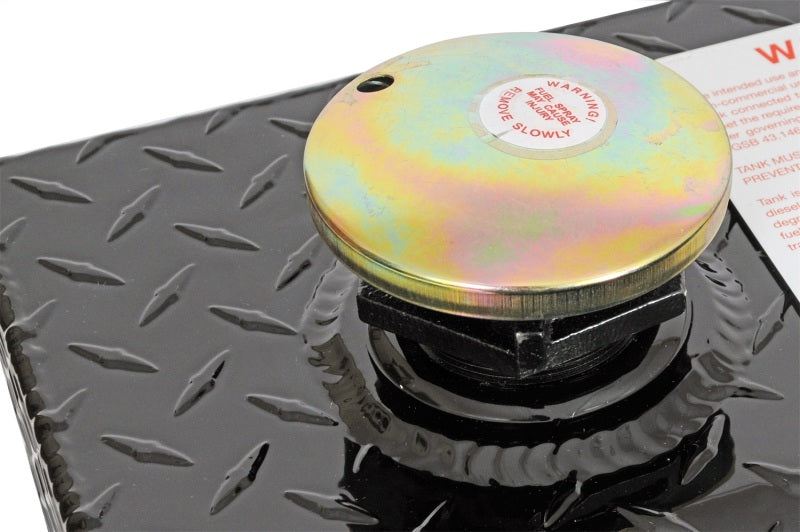Dee Zee Universal Tanks - Wedge Rectangle Black Tread Aluminum