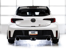 画像をギャラリービューアに読み込む, AWE Tuning 23-24 Toyota GR Corolla Touring Edition Cat-Back Exhaust - Chrome Silver Tips