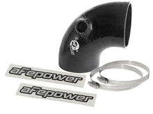 画像をギャラリービューアに読み込む, aFe Magnum FORCE Intake Coupling Kit (3-3/4 IN ID x 90 Deg.) Elbow Coupler - Black