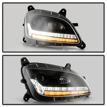 画像をギャラリービューアに読み込む, Spyder 13-19 Peterbilt 579 Passenger Side Projector Headlights - Black (PRO-YD-PB57914-SEQ-R-BK)