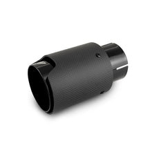 画像をギャラリービューアに読み込む, Mishimoto Carbon Fiber Muffler Tip 2.5in Inlet 3.5in Outlet M Black
