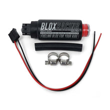 画像をギャラリービューアに読み込む, BLOX Racing 320LPH Electric Fuel Pump E85 In-tank - Offset Inlet