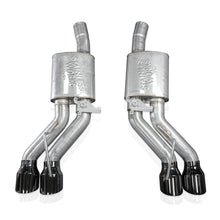 画像をギャラリービューアに読み込む, Stainless Works 22-25 Cadillac CT5-V Blackwing Axle Back Exhaust - Black Chrome Tips