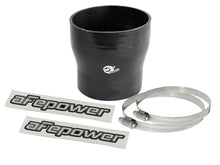 画像をギャラリービューアに読み込む, aFe Magnum FORCE Intake Coupling Kit (3 IN ID to 2-1/2 IN ID x 3 IN L) Straight Coupler - Black