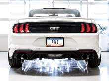 画像をギャラリービューアに読み込む, AWE Tuning 18-23 S550 Mustang GT SwitchPath Exhaust - Chrome Silver Tips