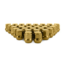 画像をギャラリービューアに読み込む, Mishimoto Steel Acorn Lug Nuts M14 x 1.5 - 32pc Set - Gold