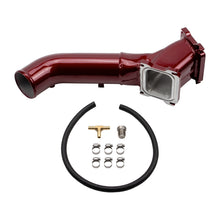 画像をギャラリービューアに読み込む, Wehrli 01-04 Chevrolet Duramax LB7 S300/S400 Single Turbo 3in Y-Bridge Kit - Raw