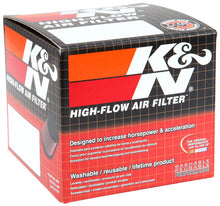 画像をギャラリービューアに読み込む, K&amp;N Universal Clamp-On Air Filter 2-1/8in FLG 4 X 3 TPR/OVL W/Venturi