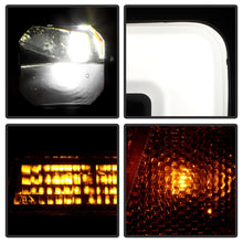 画像をギャラリービューアに読み込む, Spyder Apex 05-08 Nissan Frontier High-Power LED Module Headlights - Black (PRO-YD-NF05AP-SEQGR-BK)