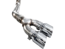 画像をギャラリービューアに読み込む, AWE Tuning 21-25 Ford F150 (14th Gen Reg Cab) Cat-Back Exhaust - 4.5in Dual Side Exit Chrome Tips