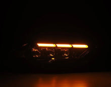 画像をギャラリービューアに読み込む, AlphaRex 18-20 Ford Mustang NOVA LED Proj Headlights Alpha-Black w/Activ Light/Seq Signal/Switch DRL