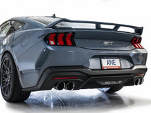 画像をギャラリービューアに読み込む, AWE 2024 Ford Mustang GT Fastback S650 RWD Track Edition Cat-Back Exhaust w/ Quad Chrome Silver Tips