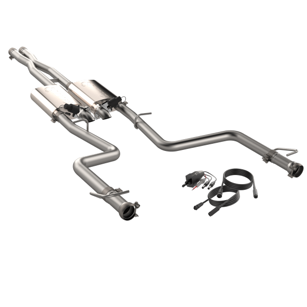 2015 - 2023 Dodge Challenger 6.2/6.4L QTP Screamer Cat Back - R70オートパーツ【公式】